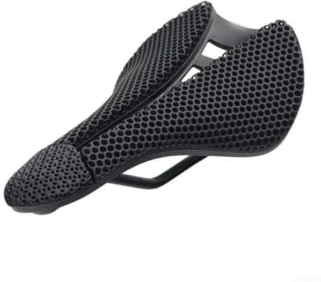 Cycle Class breiter Sattel, 240 x 135 mm, 270 g, 3D-Druck, ergonomisches Belüftungsdesign für Druckentlastung, Mountain- und Rennrad