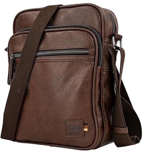 Umhängetasche Kleine Umhängetasche Herren Männer Tasche für Alltag Reisen A