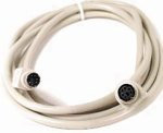 Littlebush Systems Limited 5m PS/2 keyboard extension cable (6 pin mini DIN Male to 6 pin mini DIN Female)