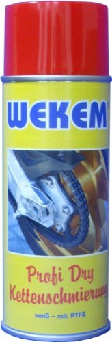 1x 400ml Wekem Kettenspray Kettenfett PTFE Teflon WS667