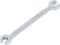 BGS 1761-9x11 | Double Ring Spanner, open Type | 9 x 11 mm