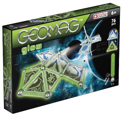 Geomag 332 - Glow Panels, 76-teilig