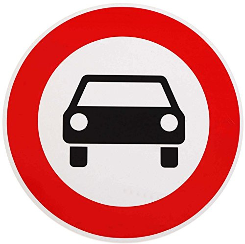 ORIGINAL Verkehrszeichen Nr. 251 * Verbot für Kraftwagen und sonstige mehrspurige Kraftfahrzeuge KFZ * Verkehrschild Straßenschild Schild Straßenschilder Straßenzeichen Schilder