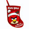 Angry Birds-Red Bird Applikation 16.51 cm, Mini-Weihnachtsstrumpf