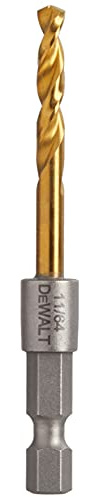 DEWALT DD5111 Impact Ready Titanium Nitride Coated Drill Bit, 11/64
