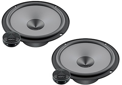 Hertz Lautsprecher 600W 16,5cm K165 Kompo incl Einbauset für Toyota Yaris Facelift 01/02-12/06