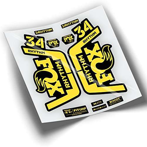 PEGATINEA Adesivi Forcella Fox 34 Rhythm 2019 WP213
