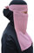 Hijab Niqab Gesichtsschleier Jilbab Abaya Khimar Kopftuch Einteiler Islamischer Schal Ideal Madrassa Moschee Ramadan Eid Hochzeit Alltag, rose, Einheitsgröße