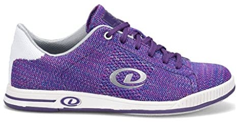 Dexter Men's Harper Knit PRP Multi Ladies Size 6 Bowling Shoes, Purple, 4
