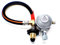 Huddersfield Gas 30mbar 8mm Outlet Caravan Regulator 0.5m Handwheel Propane Pigtail Kit