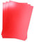 Metallic Papier DIN A4 21,0 x 29,7 cm - Rot Metallic - 50 Stück - glänzendes Bastelpapier 90 g/m² - Rückseite Weiß - Für Einladungen, Hochzeiten