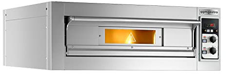 GGM Gastro | PEZ430 | Elektro Pizzaofen - 4x 33cm - Manuell