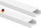 KOMIB KK3015RW Hochwertige Kabelkanal 30 x 15 x 2000mm Weiß (reinweiß) 10 Meter - 5 x 2m (5 Stück) Elektroinstallation/Kabelmanagement - VDE
