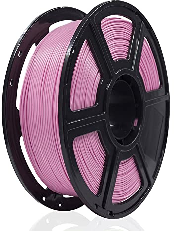 FLASHFORGE 3D-Drucker-Filament, PLA PRO Filament 1,75 mm, 1 kg Spule, Maßgenauigkeit +/- 0,02 mm für FDM 3D-Drucker, bessere Zähigkeit und kein Verknoten (Rosa)