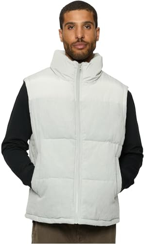 Urban Classics Herren Weste Cord Vest lightasphalt L