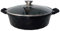 Sauteuse 28 cm avec couvercle en verre - Poêle de service - Casserole anti-adhésive avec couvercle - Poêle à frire à bord haut - Non adhésive - Pour tous les types de feux, y compris l'induction