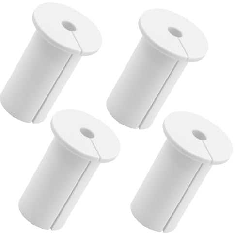 4 passacavi da parete per set di passacavi Starlink, passacavi da parete, passacavo per cavi da 1 pollice per router via cavo Starlink e adattatore Ethernet (bianco)