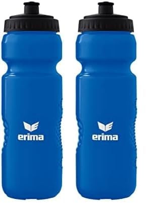 Erima Équipement Team Bouteille Unisex-Adult, New Royal, Standard (Lot de 2)