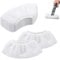 AMBEERT 6PCS Steam Cleaner Pads, Microfibre Cloth Cover for Karcher Steam Cleaner Accessories, Steam Mop Pads Replacement Microfibre Mop Pads Reusable Mop Pads Compatible for Karcher Easyfix
