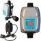 Pumpensteuerung CSK 55D - Digitale einstellbare - Druckschalter Durchflusswächter - Ein- und Abschaltdruck einstellbar - für Wasserpumpen Tauchpumpen - Elektronischer Druckwächter - Trockenlaufschutz