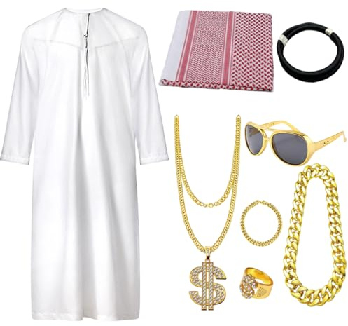 Männliches Arabisches Kostüm Zubehör für Verkleidung und Cosplay