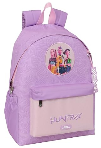 K-Pop Demon Hunters ICONIC Rucksack für Laptops mit 35,8 cm (14,1 Zoll), ideal für Jugendliche verschiedener Altersgruppen, bequem und vielseitig, Widerstandsfähigkeit, 31 x 13 x 43 cm