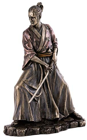 Veronese Guerrier samouraï Bushido Statue Figurine Arts Martiaux