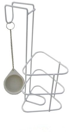 Urinflaschenhalter mit Deckel