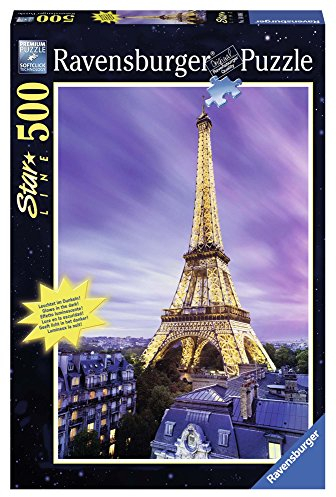 Ravensburger Puzzle 14898 - Funkelnder Eiffelturm - 500 Teile