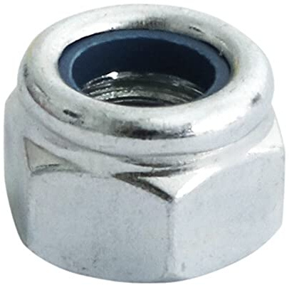 TIMCO DIN 982 BZP P Nylon Nut - M16 - Zinc - Box of 100