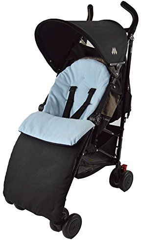 Chicco Fußsack/COSY TOES kompatibel mit Urban London Echo Mehrweg-Lite Way Blau