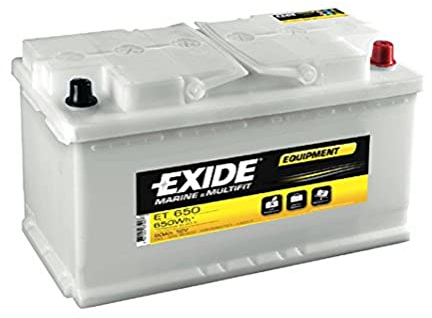 EXIDE Autobatterie 100Ah 12V 800A ET650 EQUIPMENT DIN/ISO L5 Starterbatterie