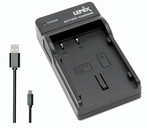 Lemix (DLi90) Ultradünnes USB Ladegerät kompatibel mit die Pentax D-Li90 Batterie zu der aufgelisteten Pentax Modelle