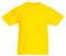 Fruit of the Loom Kids Original T Shirt - 21 Colours / Age 3-15 Ye - Yellow - 78