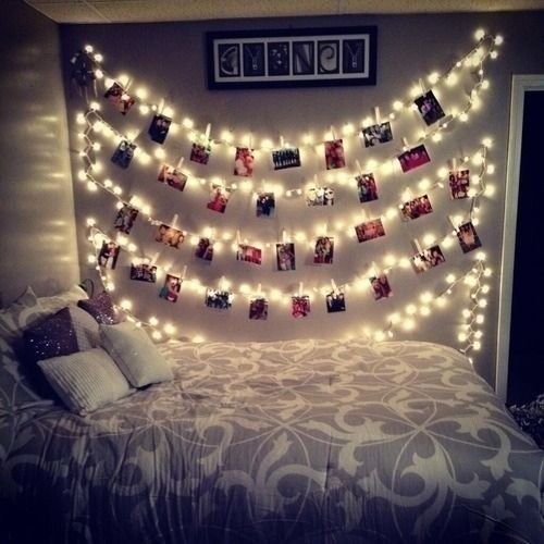 AOSTAR Fotos Clips Lichterkette (3 m, Warmweiß) 20 LED Batteriebetriebene Lichterkette für Schlafzimmer Hängende Fotos, Karten und Kunstwerke Weihnachtsdekoration