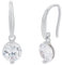Amor Ohrhänger 925 Sterling Silber Damen Ohrschmuck, mit Zirkonia synth., 2,3 cm, Silber, Kommt in Schmuck Geschenk Box, 2023886