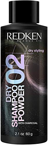 REDKEN | Dry Texture | Dry Shampoo Powder 02 | Absorbs Oil & Adds Lightweight Volume | For Oily Hair | 60 g