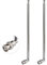 Bingfu HF VHF UHF 7-Sections 115cm Telescopic BNC Male Antenna 2-Pack for CB Radio Police Scanner Ham Radio Two Way Radio Mobile Scanner FM Transmitter Wireless Microphone Receiver Frequency Counter