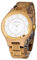 Waidzeit YC03 Weinprinzessin Champagne Uhr Damenuhr Holz Holz 0 bar Analog braun