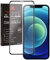 TECHGEAR Anti Glare Screen Protector for iPhone 12 Mini - MATTE 3D GLASS Edition Genuine Tempered Glass Full Screen Protector Guard Cover Compatible with iPhone 12 Mini 5.4