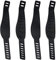 4 Pcs Heimtrainer Pedalriemen, Pedalriemen Ergometer Daum, Pedalriemen Kinderfahrrad Fixie, Radsport Fahrradteile Pedale Mountainbike Strapazierfähig, Verstellbare Länge, Universal-Pedalriemen