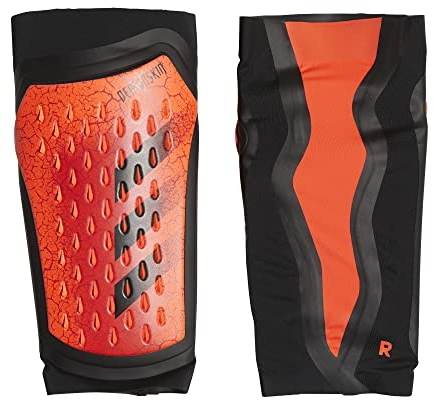 Adidas Unisex-Adult PRED SG PRO Shin Guards, solar red/Black/red, 70