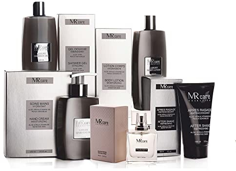 MR Care Cosmetics Beauty-Set Rosé - luxuriöses Pflegeset mit Bodylotion, Duschgel, Handcreme und Eau de Parfum, Hautpflege