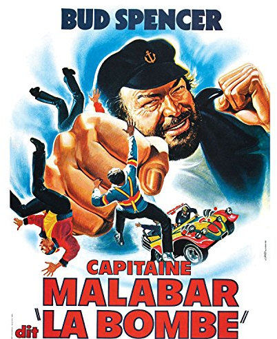 French Unicorn Poster Malabar Punch Film Action Bud Spencer