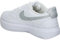 NIKE Damen Court Vision Alta Leather Sneaker, Weiß/MTLC Platin-Summit weiß, 40 EU