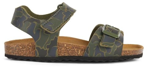Geox J Ghita Boy B Sandale, Camouflage, 24 EU