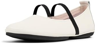 Camper Women's Right Nina K201643Mary Jane, White Natural 001, 9 UK