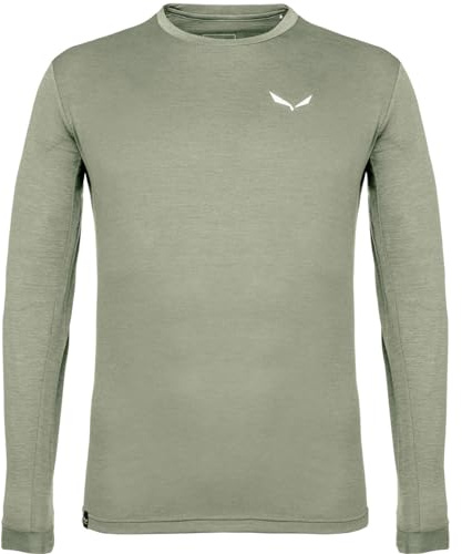 Salewa Puez Melange Dry Long Sleeve Tee Men, Shadow Melange, 2XL