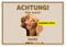 Personalisiertes Schild Hier wache ich - Name und Foto - Hinweisschild Warnung Warnschild mit UV-Schutz Wetterfest Hinweis 420 mm x 297 mm | Made in Germany |