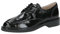 CAPRICE Damen Schnürschuhe aus Leder Elegant, Schwarz (Black Naplak), 41 EU